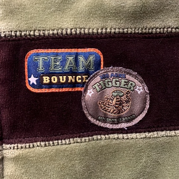 Disney Green and Brown Striped Hoodie - Picture 2 of 5